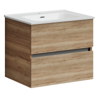 Тумба под раковину Sancos  Urban UR60EG дуб галифакс натуральный